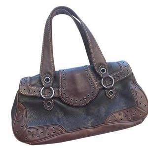 Pebble Leather Grommet Bag Michael by Michael Kors